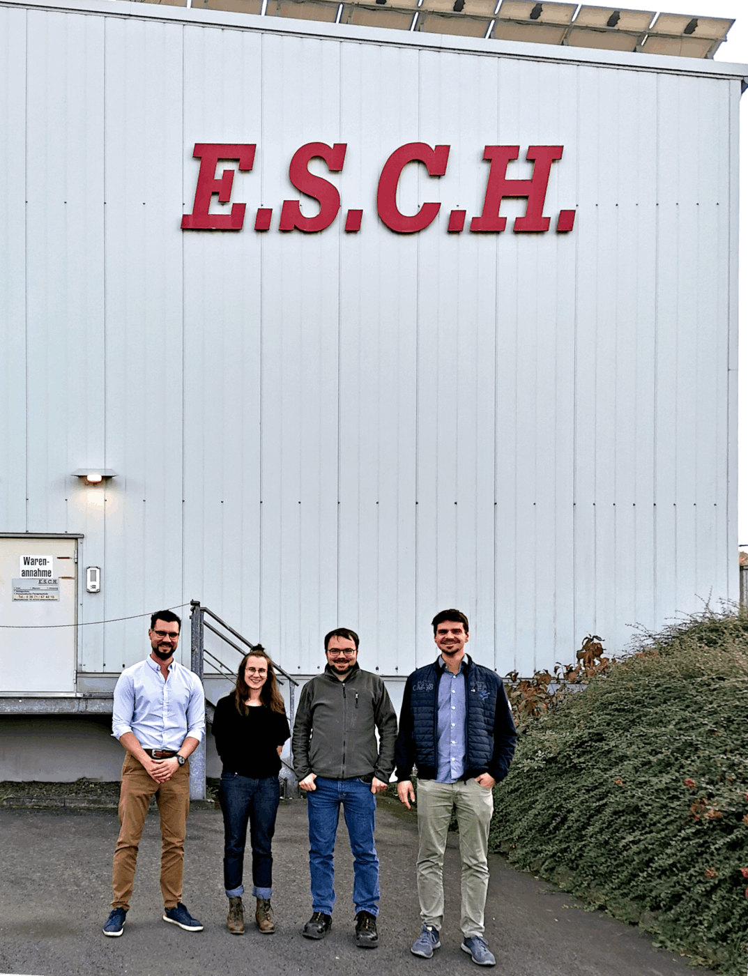 Projekttreffen bei E.S.C.H. GmbH